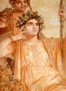 Herculaneum - Augusteum - Hercules and Telephos - Detail 1