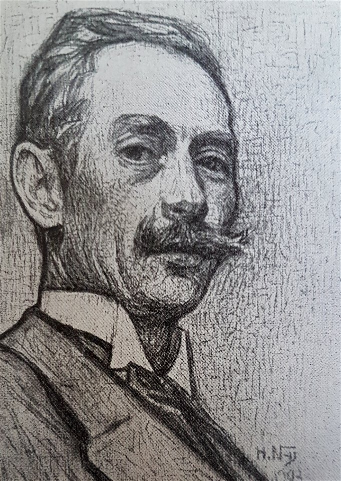 Herman Norrman självporträtt