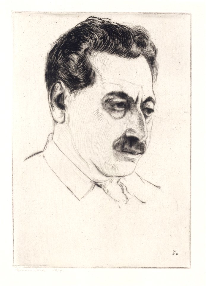 Hermann Struck Grafik JMBerlin GDR 87 3 0
