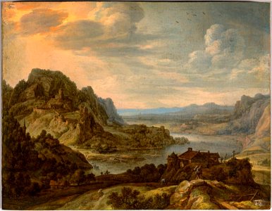 Herman Saftleven - An Extensive Rhenish Landscape - 1993.251 - Fogg Museum