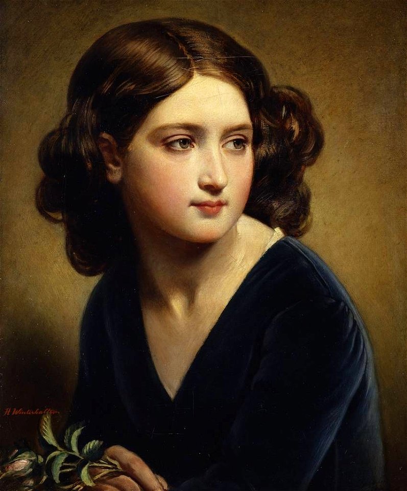 Hermann Winterhalter (1808-91) - L'Innocence - RCIN 406400 - Royal Collection