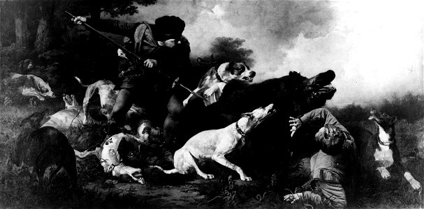 Hermann Freese - Die Eberjagd