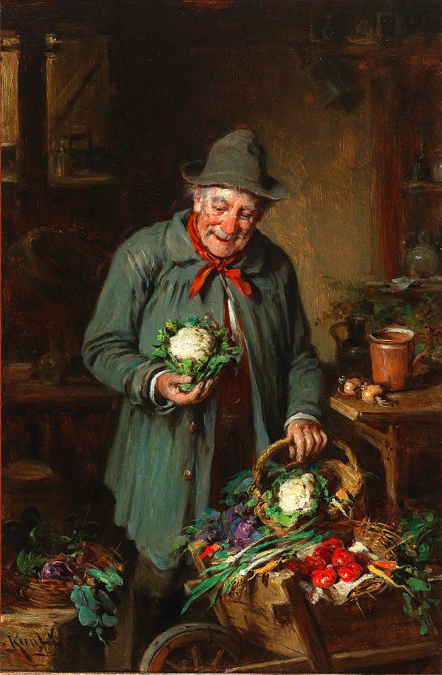 Hermann Kern Der Gemüsehändler
