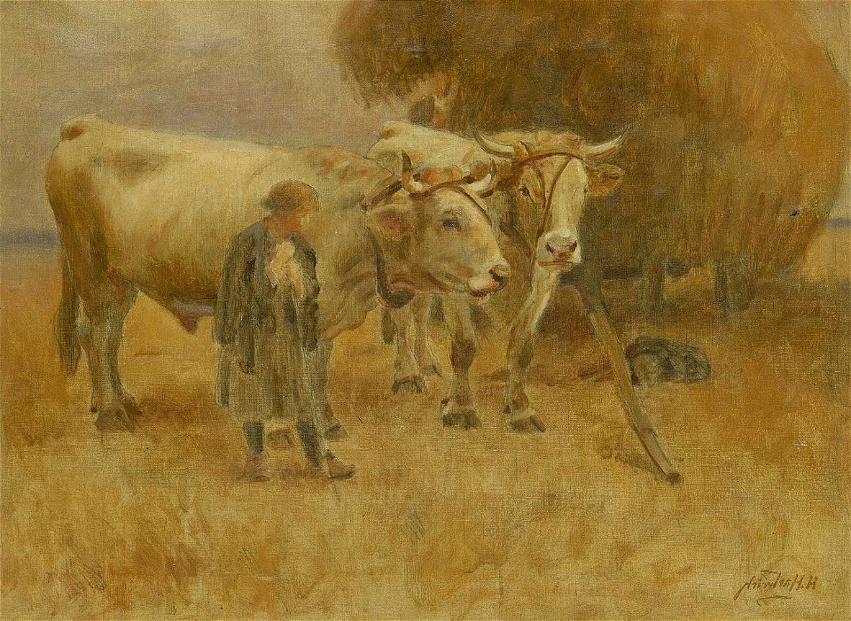 Herman Hartwich - Sketch for The Harvesters - 1965.14.10 - Smithsonian American Art Museum