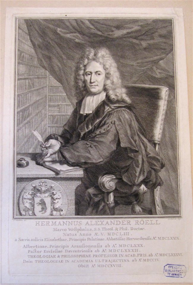 Herman Alexander Röell 1653-1718 Erfgoedcentrum Rozet 300 191 d 2 A-56