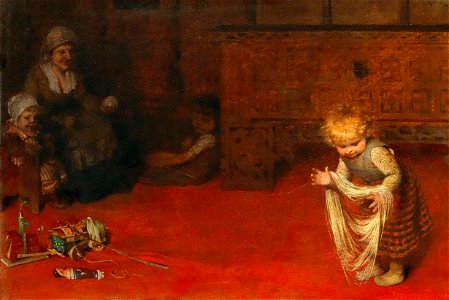 Hermann von Kaulbach - The little helper