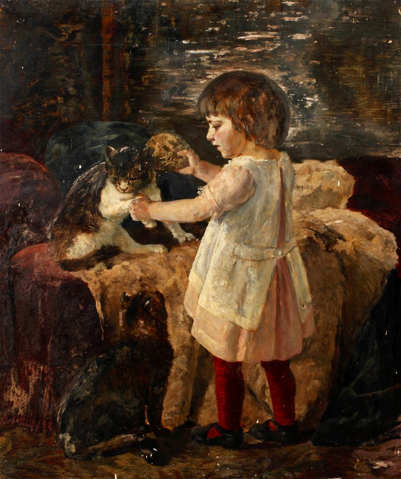 Hermine Biedermann-Arendts Katzenwäsche