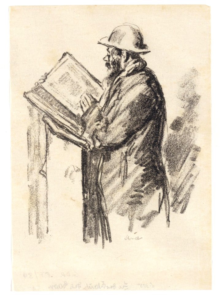 Hermann Struck Grafik JMBerlin GDR 87 39 0