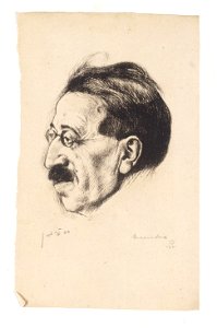 Hermann Struck Grafik JMBerlin GDR 87 31 0