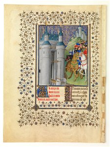 Herman, Paul, and Jean de Limbourg (Franco-Netherlandish, active in France, by 1399–1416) - The Belles Heures of Jean de France, Duc de Berry - Google Art Project