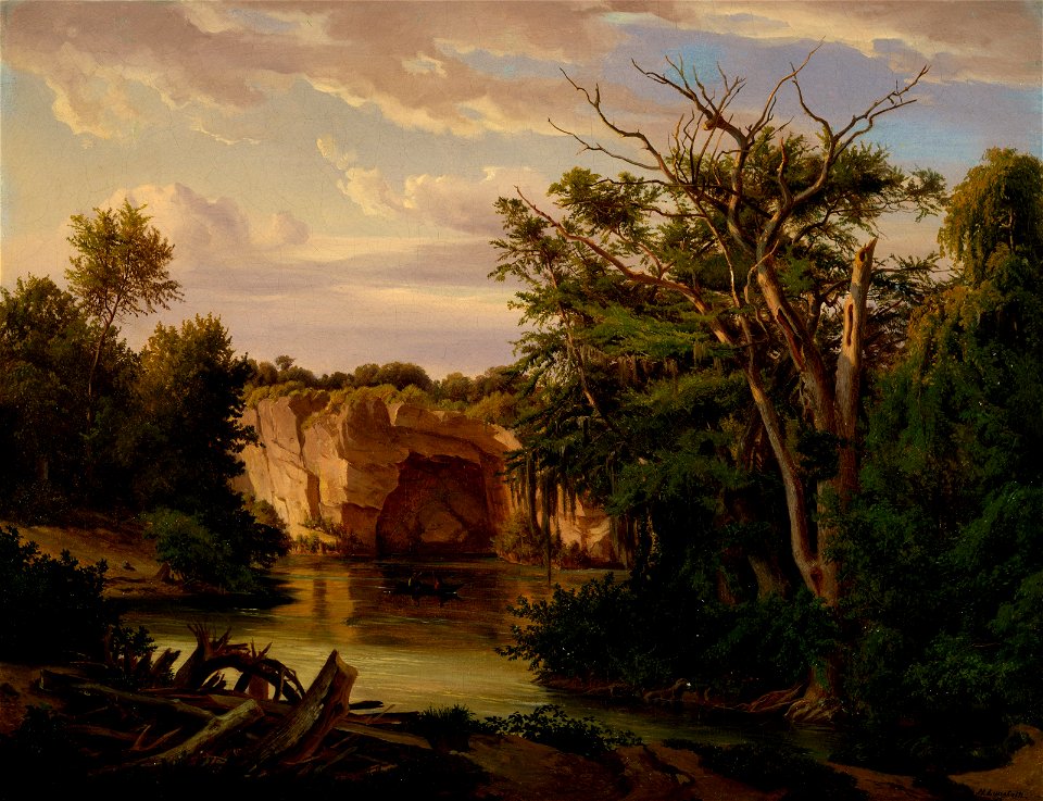 Hermann Lungkwitz - Hill Country Landscape - B.67.39 - Museum of Fine Arts