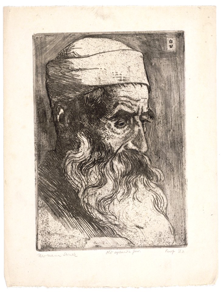 Hermann Struck Grafik JMBerlin GDR 98 1 35