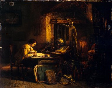 Henri Leys - Artist in his Studio