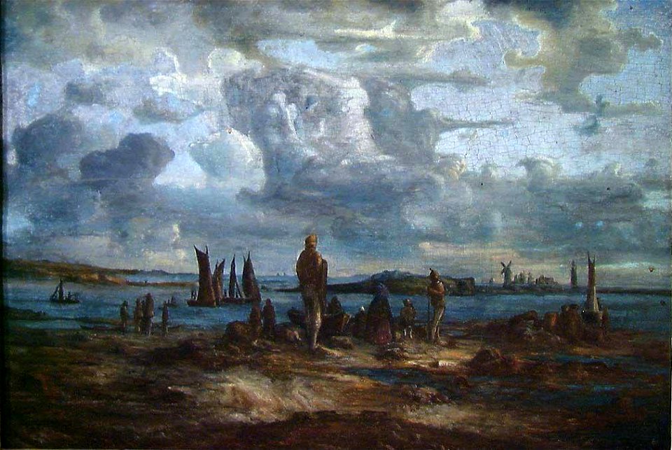 Lars Hertervig - Spring Herring Fisheries - NG.M.01027 - National Museum of Art, Architecture and Design