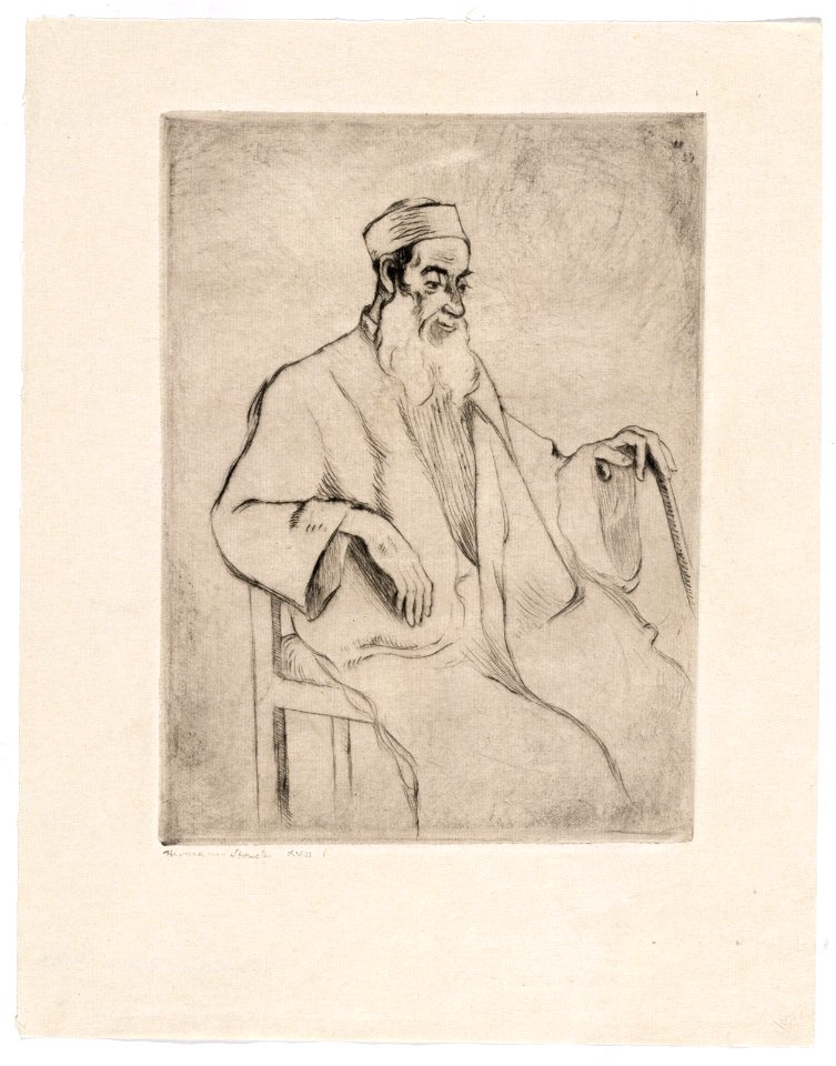 Hermann Struck Grafik JMBerlin GDR 98 1 54