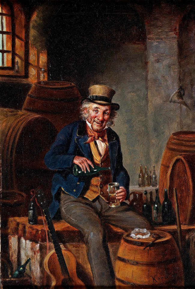 Hermann Kern Ein wohlverdienter Schluck