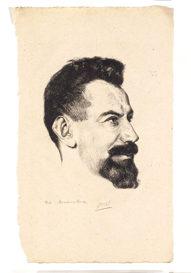 Hermann Struck Grafik JMBerlin GDR 87 23 0