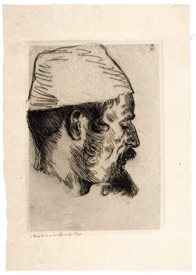 Hermann Struck Grafik JMBerlin GDR 98 1 26