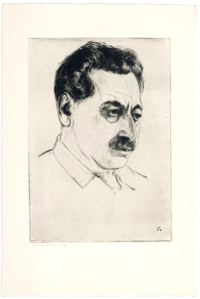 Hermann Struck Grafik JMBerlin GDR 98 1 49