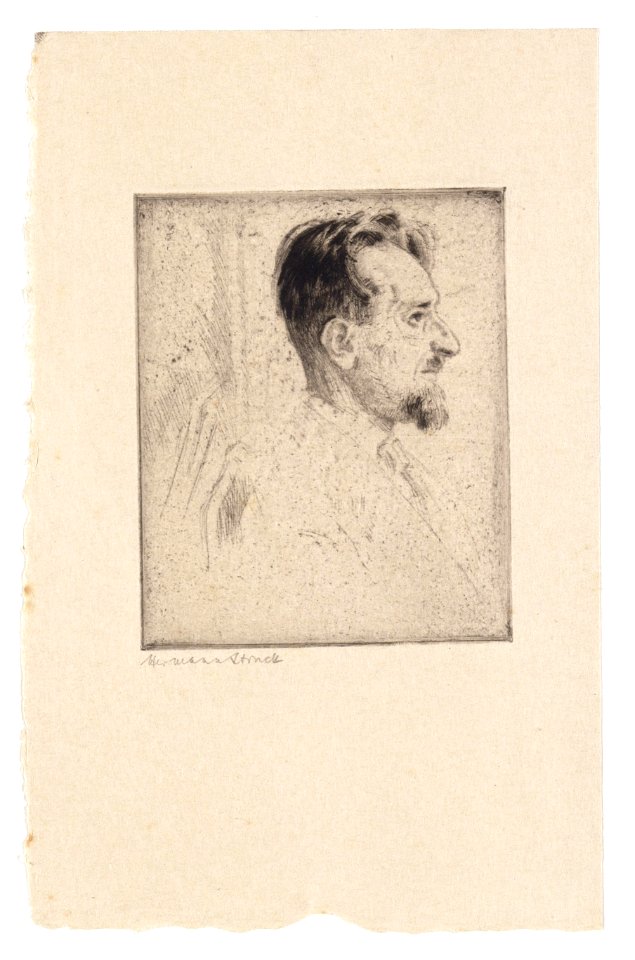 Hermann Struck Grafik JMBerlin GDR 87 12 0