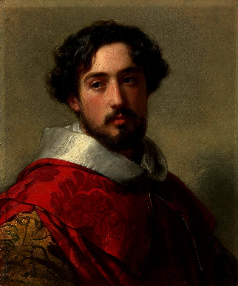Hermann Winterhalter (1808-91) - M. Jaubert - RCIN 408927 - Royal Collection