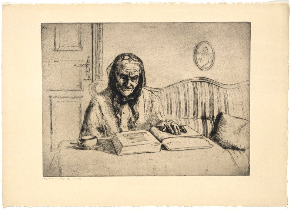 Hermann Struck Grafik JMBerlin GDR 98 1 45