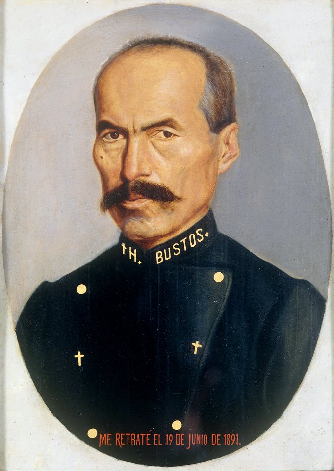 Hermenegildo Bustos - Self-portrait - Google Art Project