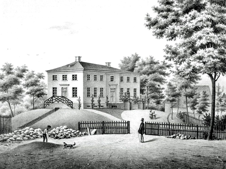 Herrenhaus Trachenau 1850