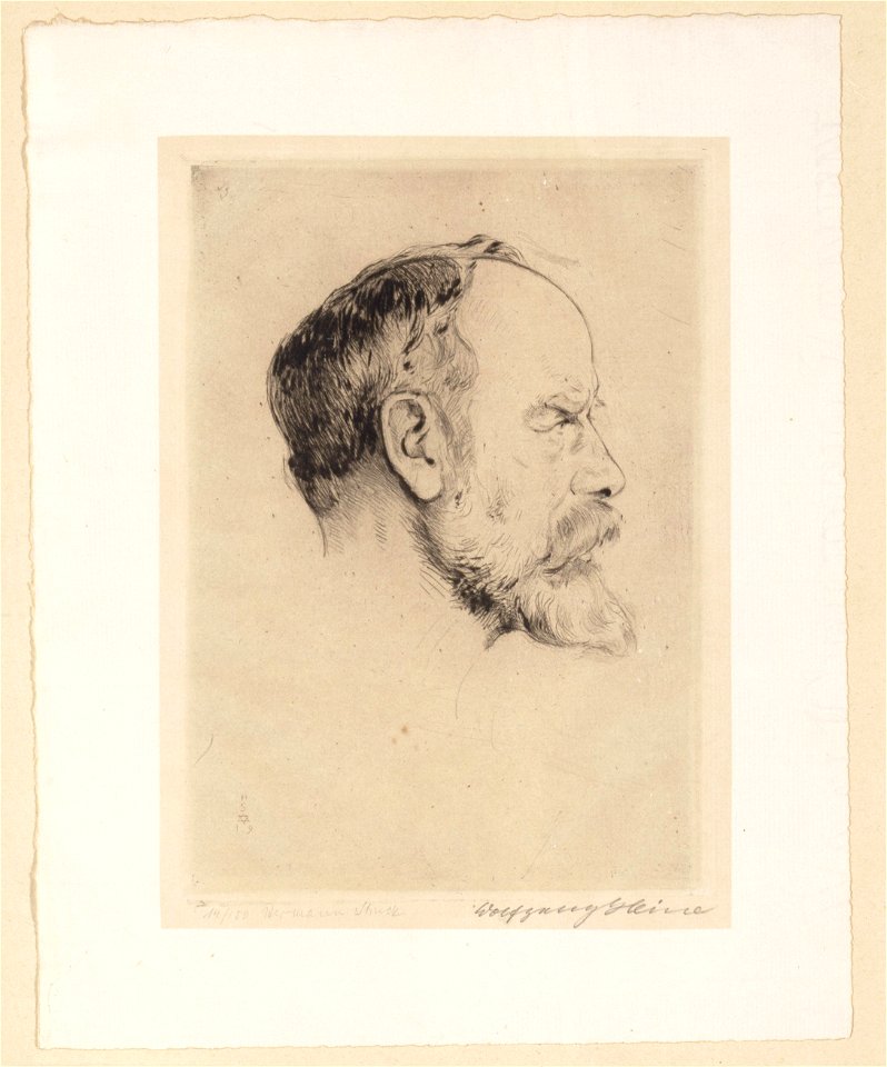Hermann Struck Grafik JMBerlin GDR 77 13 0