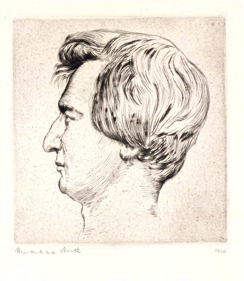 Hermann Struck Grafik JMBerlin GDR 98 1 22