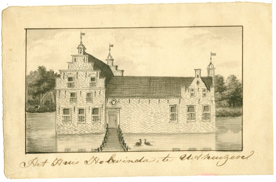 Het huis Holwinde te Uithuizen (1700-1800)