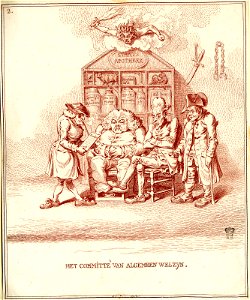 HET COMMITTE' VAN ALGEMEEN WELZYN. (The Committee of General Welfare) (BM 1851,0901.1312)