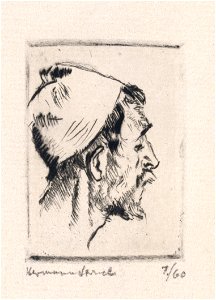Hermann Struck Grafik JMBerlin GDR 98 1 37