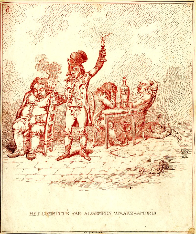 HET COMMITTE VAN ALGEMEEN WAAKZAAMHEID (The Committe of Enlightement (or public instruction).) (BM 1851,0901.1318)