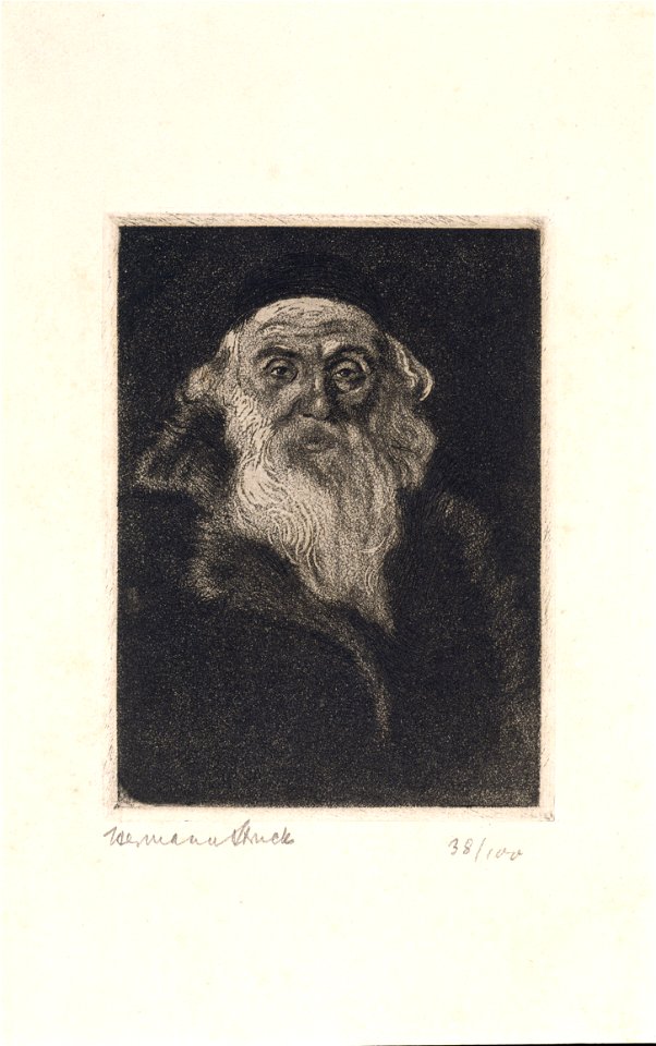 Hermann Struck Grafik JMBerlin GDR 98 1 23