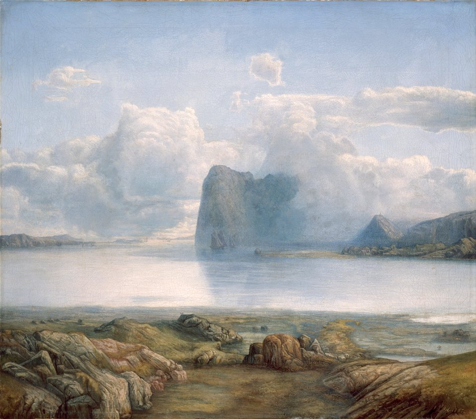 Lars Hertervig - Island Borgøya - Google Art Project