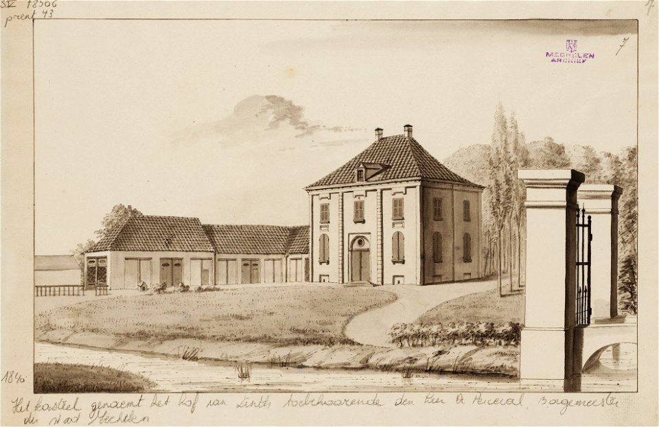 Het kasteel genaamd Hof van Lint