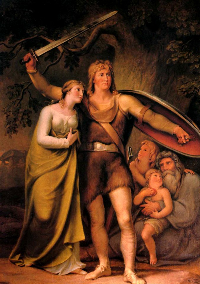 Hermann und Thusnelda (Tischbein)