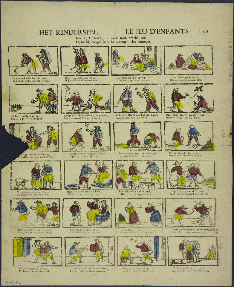 Het Kinderspel-Catchpenny print-Borms 0166