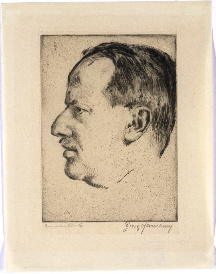 Hermann Struck Grafik JMBerlin GDR 80 7 0