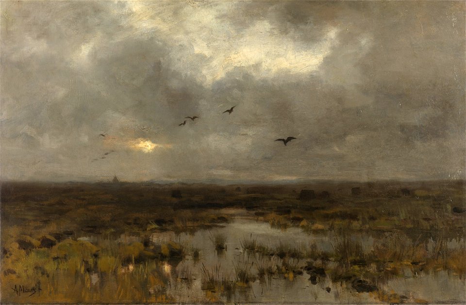 Het moeras Rijksmuseum SK-A-2523