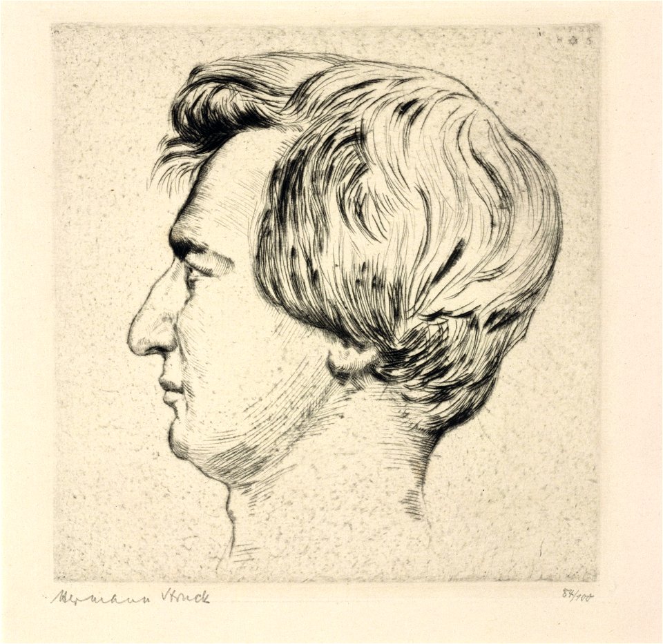 Hermann Struck Grafik JMBerlin GDR 97 3 11