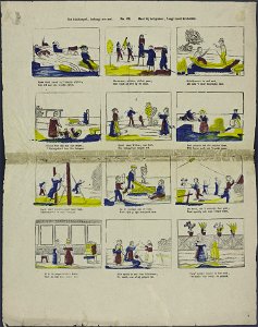 Het kinderspel, behaagt ons wel-Catchpenny print-Borms 0806