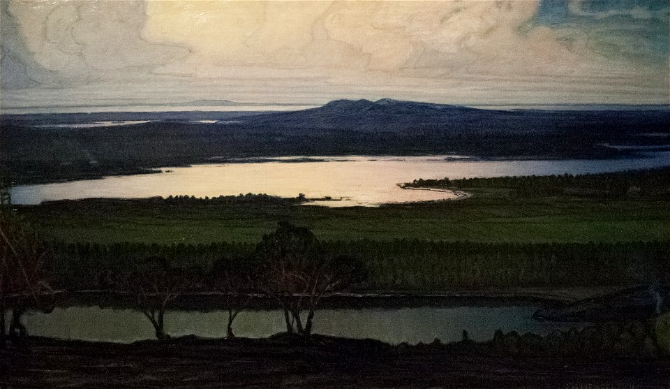 Hesselbom - Summer Night. Study