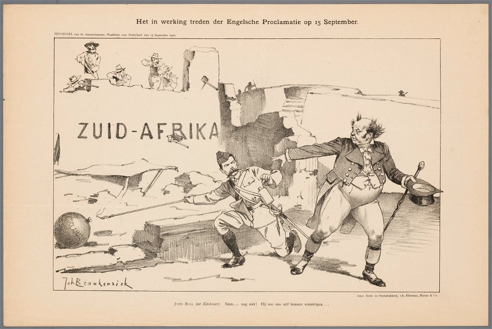 Het in werking treden der Engelsche Proclamatie op 15 September, objectnr A 16439