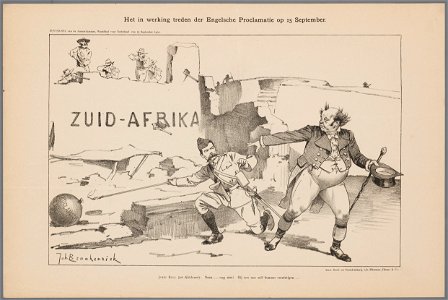 Het in werking treden der Engelsche Proclamatie op 15 September, objectnr A 16439
