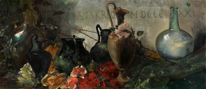Hermione von (Freiin) Preuschen (1854-1918) - Vases and Flowers - RCIN 403896 - Royal Collection