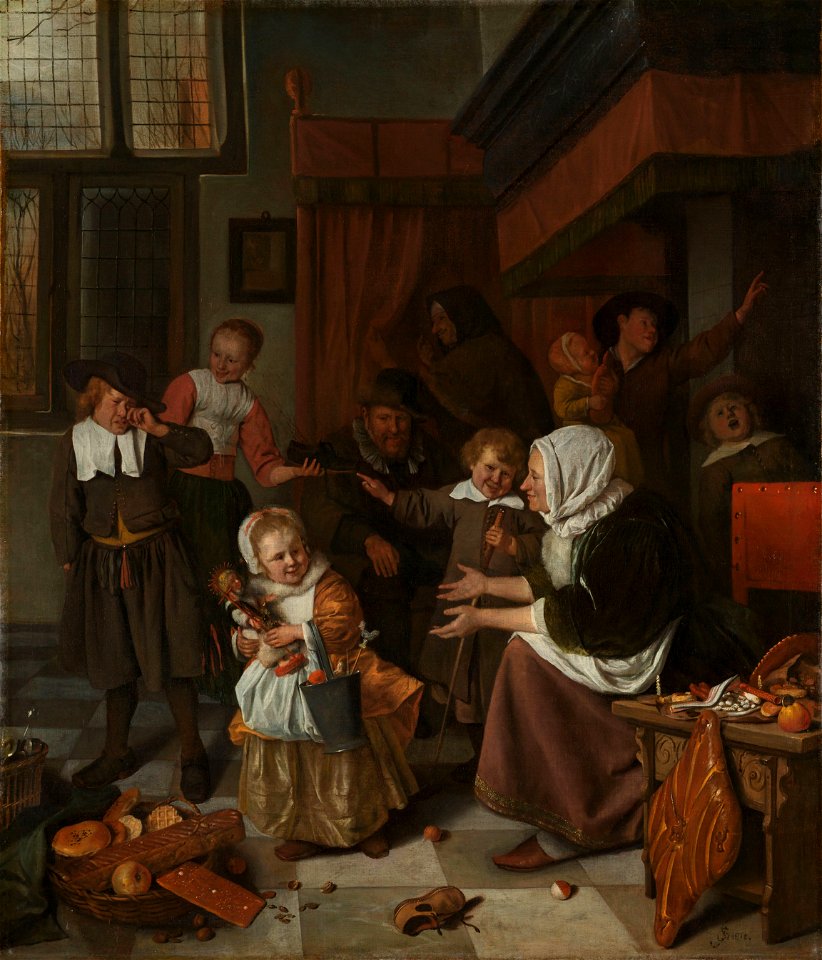 Het Sint-Nicolaasfeest Rijksmuseum SK-A-385