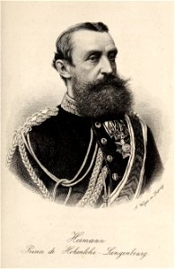 Hermann, Prince de Hohenlohe-Langenbourg, 1882