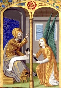 Heures de Charles VIII 008R Matthieu
